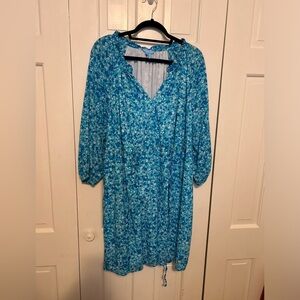 Draper James Floral side-tie dress